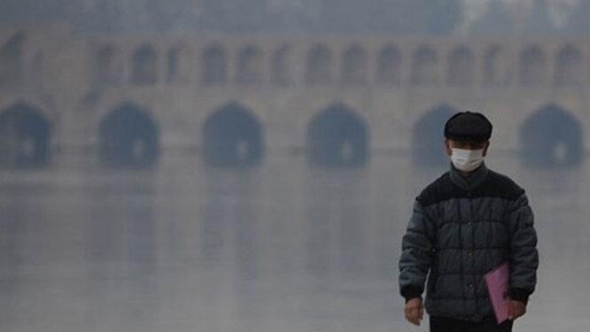 اصفهان در دی ماه شرایط مساعدی از جهت پاکی هوا ندارد