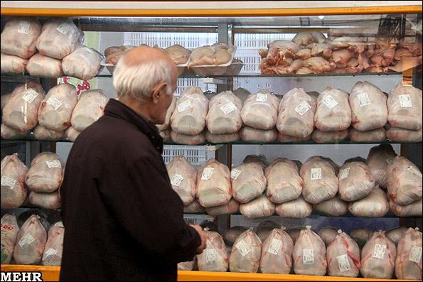 قیمت مرغ 20 هزار و 400 تومان است، برخورد با گران فروشان مرغ