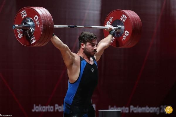 وزنه بردار مطرح ایران المپیک را از دست داد